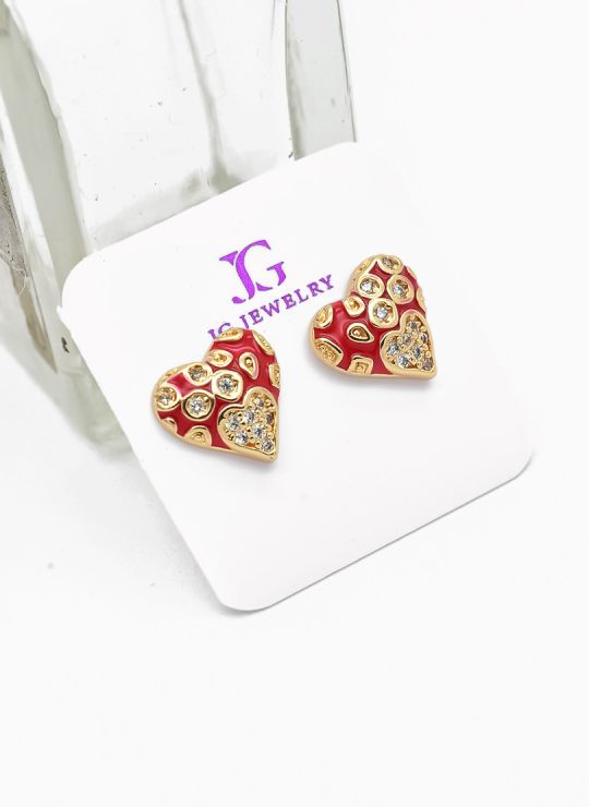 ARETES RODIO MARCA XUPING MICROCIRCONES /YSX