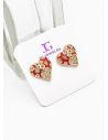 ARETES RODIO MARCA XUPING MICROCIRCONES /YSX