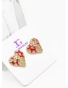 ARETES RODIO MARCA XUPING MICROCIRCONES /YSX