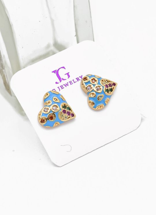 ARETES RODIO MARCA XUPING MICROCIRCONES /YSX