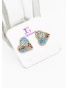 ARETES RODIO MARCA XUPING MICROCIRCONES /YSX