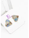 ARETES RODIO MARCA XUPING MICROCIRCONES /YSX