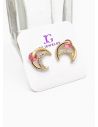 ARETES RODIO MARCA XUPING MICROCIRCONES /YSX