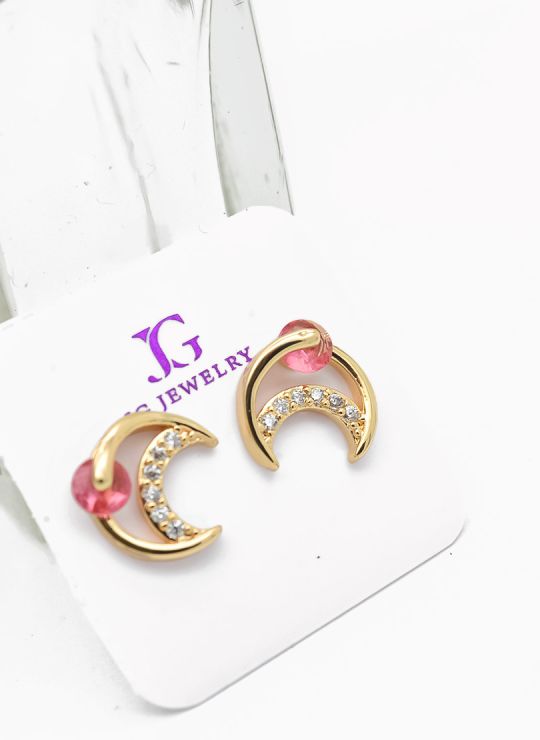 ARETES RODIO MARCA XUPING MICROCIRCONES /YSX