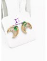 ARETES RODIO MARCA XUPING MICROCIRCONES /YSX