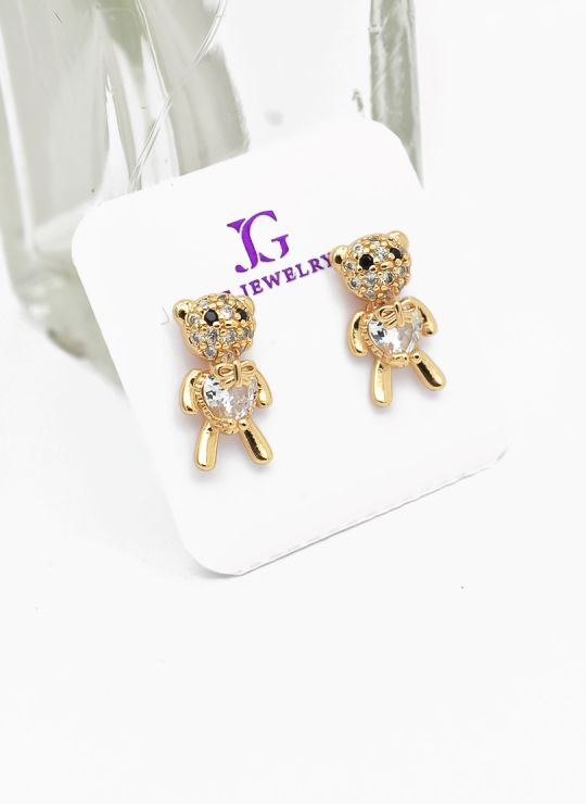 ARETES RODIO MARCA XUPING MICROCIRCONES /YSX