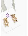 ARETES RODIO MARCA XUPING MICROCIRCONES /YSX