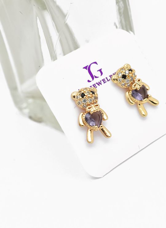 ARETES RODIO MARCA XUPING MICROCIRCONES /YSX