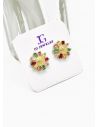 ARETES RODIO MARCA XUPING MICROCIRCONES /YSX