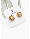 ARETES RODIO MARCA XUPING MICROCIRCONES /YSX