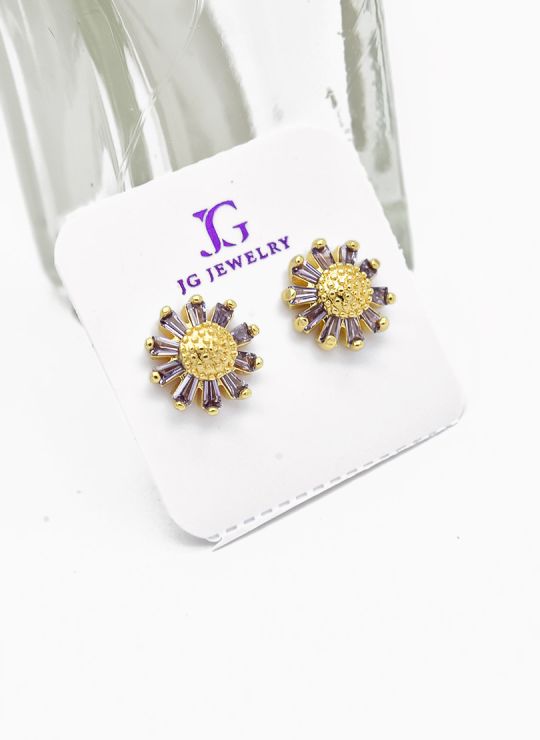ARETES RODIO MARCA XUPING MICROCIRCONES /YSX