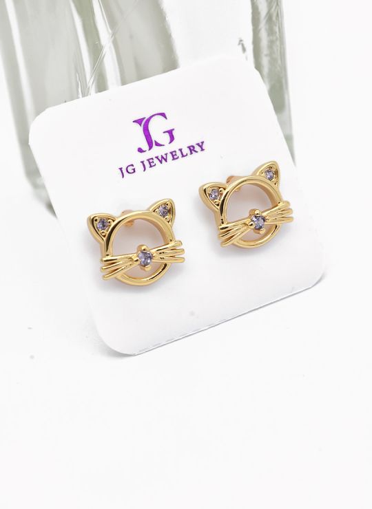 ARETES RODIO MARCA XUPING MICROCIRCONES /YSX