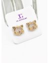 ARETES RODIO MARCA XUPING MICROCIRCONES /YSX