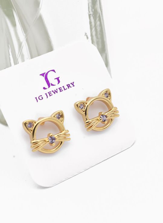 ARETES RODIO MARCA XUPING MICROCIRCONES /YSX