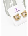 ARETES RODIO MARCA XUPING MICROCIRCONES /YSX