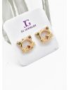 ARETES RODIO MARCA XUPING MICROCIRCONES /YSX