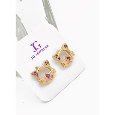 ARETES RODIO MARCA XUPING MICROCIRCONES /YSX