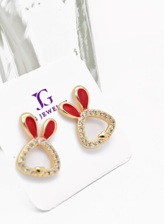 ARETES RODIO MARCA XUPING MICROCIRCONES /YSX