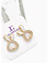 ARETES RODIO MARCA XUPING MICROCIRCONES /YSX