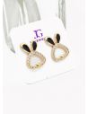 ARETES RODIO MARCA XUPING MICROCIRCONES /YSX