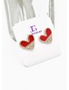 ARETES RODIO MARCA XUPING MICROCIRCONES /YSX