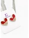 ARETES RODIO MARCA XUPING MICROCIRCONES /YSX