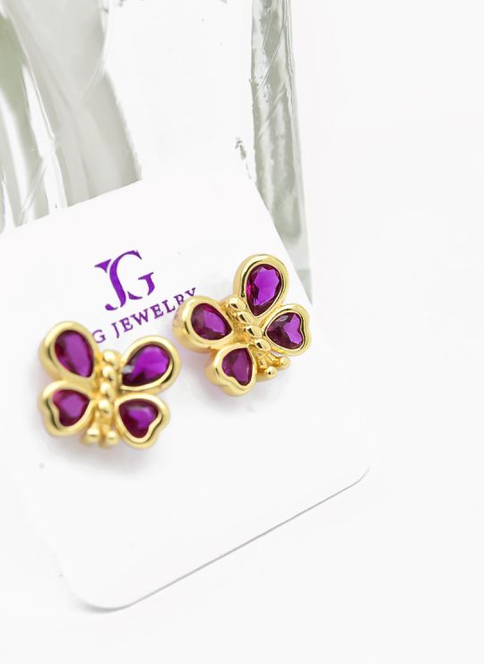 ARETES RODIO MARCA XUPING MICROCIRCONES /YSX