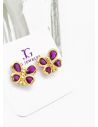 ARETES RODIO MARCA XUPING MICROCIRCONES /YSX