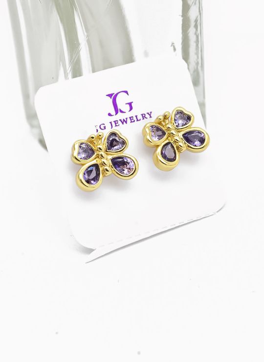 ARETES RODIO MARCA XUPING MICROCIRCONES /YSX