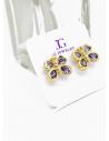ARETES RODIO MARCA XUPING MICROCIRCONES /YSX