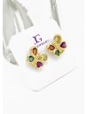 ARETES RODIO MARCA XUPING MICROCIRCONES /YSX