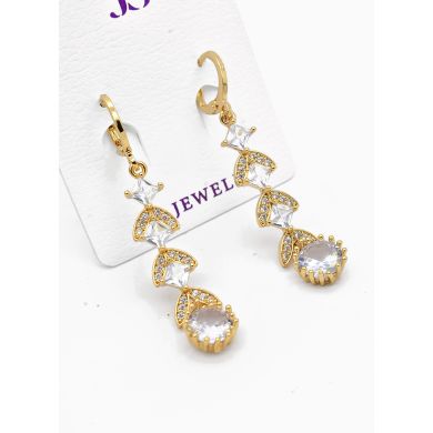 ARETES RODIO MARCA XUPING MICROCIRCONES /YSX