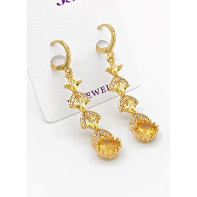 ARETES RODIO MARCA XUPING MICROCIRCONES /YSX