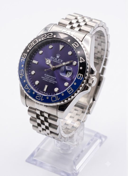 RELOJ CON CALENDARIO/SEGUNDERO LATERAL CALIDAD AAA PULSO ACERADO REFORZADO PREMIUM/NO SUMERGIBLE