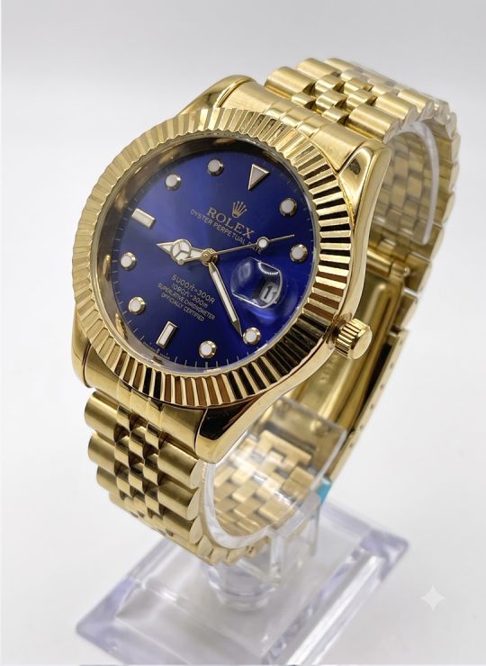 RELOJ CON CALENDARIO/SEGUNDERO LATERAL CALIDAD AAA PULSO ACERADO REFORZADO PREMIUM/NO SUMERGIBLE
