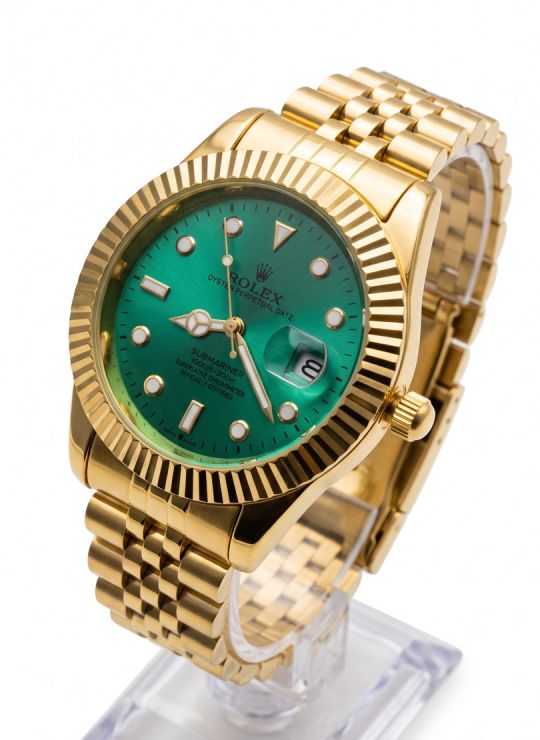 RELOJ CON CALENDARIO/SEGUNDERO LATERAL CALIDAD AAA PULSO ACERADO REFORZADO PREMIUM/NO SUMERGIBLE