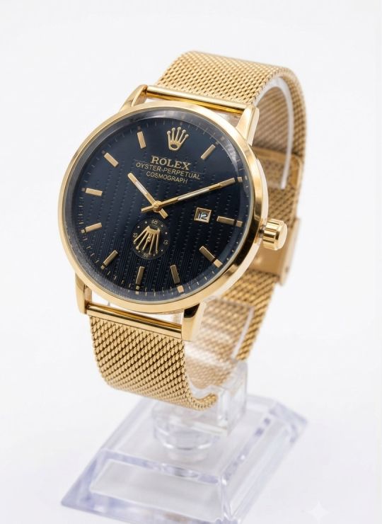 RELOJ CON CALENDARIO/SEGUNDERO LATERAL CALIDAD AAA PULSO ACERADO REFORZADO PREMIUM/NO SUMERGIBLE
