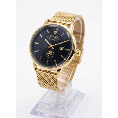RELOJ CON CALENDARIO/SEGUNDERO LATERAL CALIDAD AAA PULSO ACERADO REFORZADO PREMIUM/NO SUMERGIBLE