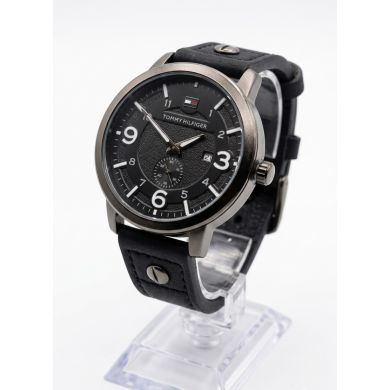 RELOJ CON CALENDARIO/SEGUNDERO LATERAL CALIDAD AAA PULSO CUERO REFORZADO PREMIUM/NO SUMERGIBLE