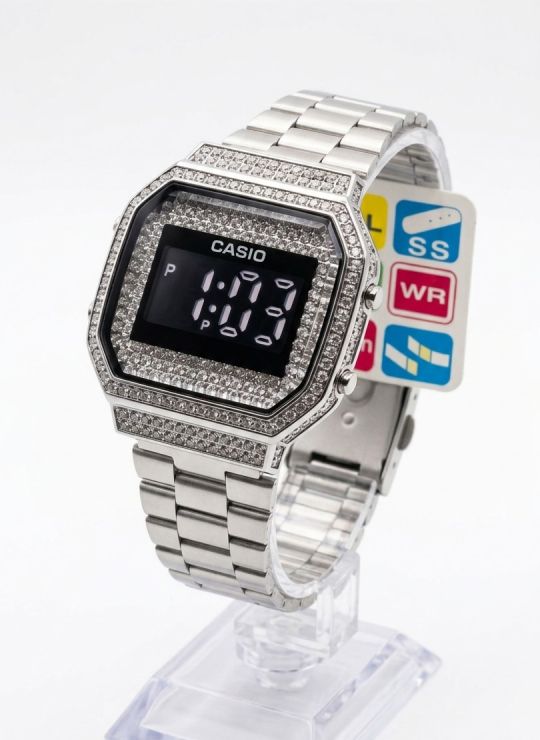 RELOJ LED TACTIL CUABANO CALIDAD AA PULSO ACERADO/ NO SUMERGIBLE