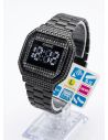 RELOJ LED TACTIL CUABANO CALIDAD AA PULSO ACERADO/ NO SUMERGIBLE