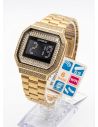 RELOJ LED TACTIL CUABANO CALIDAD AA PULSO ACERADO/ NO SUMERGIBLE