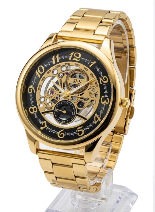 RELOJ ANALOGO CALIDAD AA PULSO CUERO FLEXIBLE/ NO SUMERGIBLE