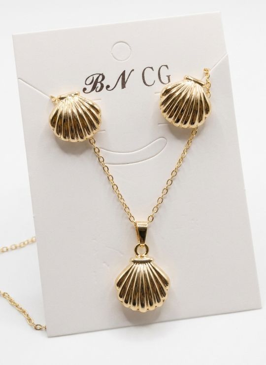SET DE COLLAR Y DIJE EN RODIO CON MICROCIRCIONES