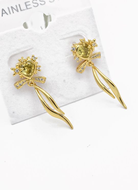 ARETES RODIO MARCA XUPING MICROCIRCONES /YSX