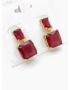 ARETES RODIO MARCA XUPING MICROCIRCONES /YSX