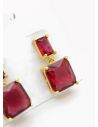 ARETES RODIO MARCA XUPING MICROCIRCONES /YSX