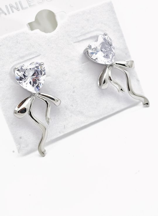 ARETES RODIO MARCA XUPING MICROCIRCONES /YSX