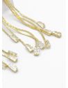 ARETES RODIO MARCA XUPING MICROCIRCONES /YSX