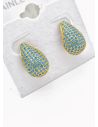 ARETES RODIO MARCA XUPING MICROCIRCONES /YSX